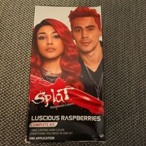 Luscious raspberries splat hair dye unopened box